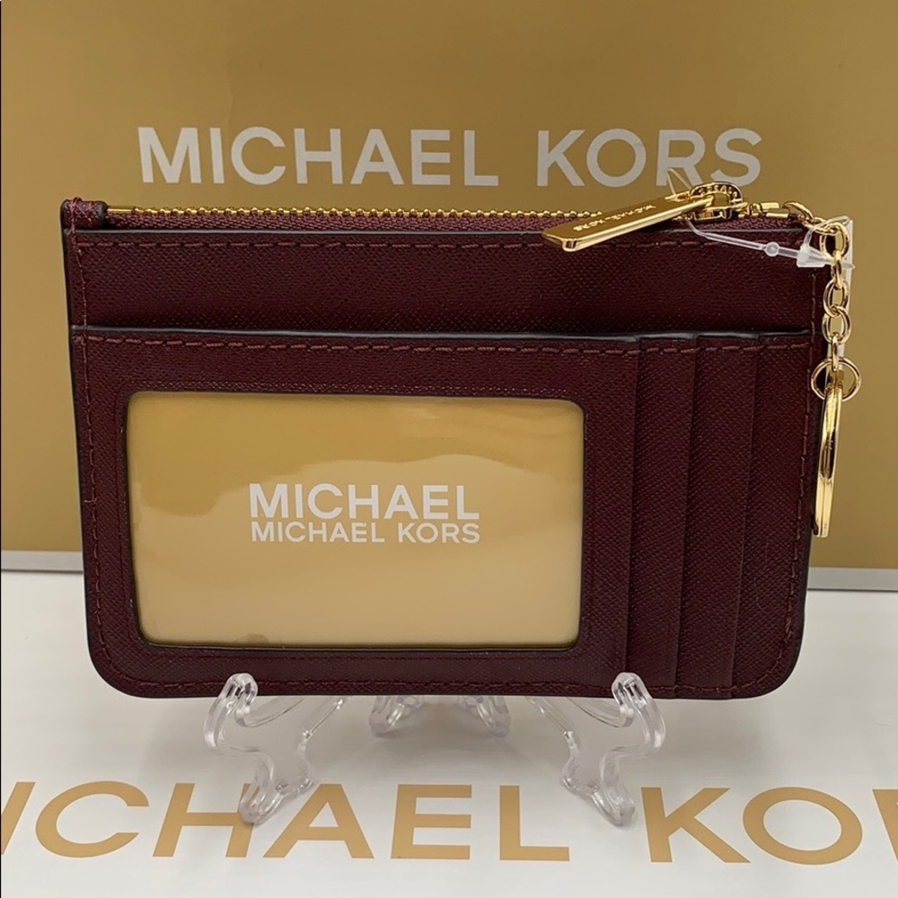 MICHAEL KORS JET SET TRAVEL SM TZ COINPOUCH W ID - Picture 7 of 16